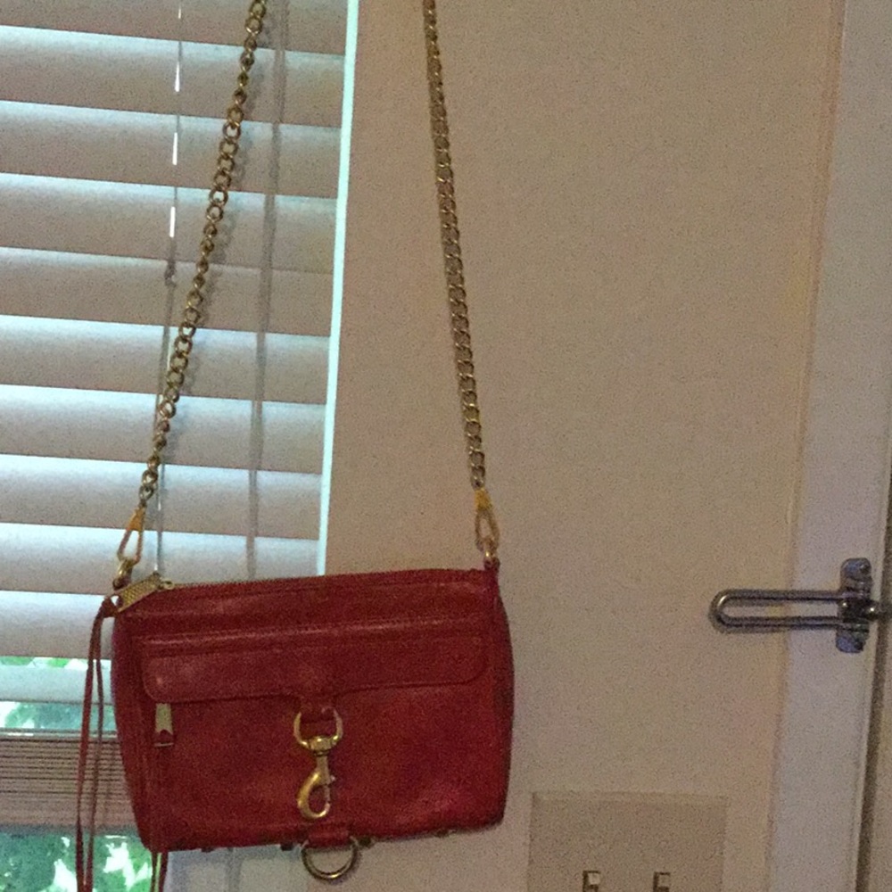 Rebecca Minkoff red purse
